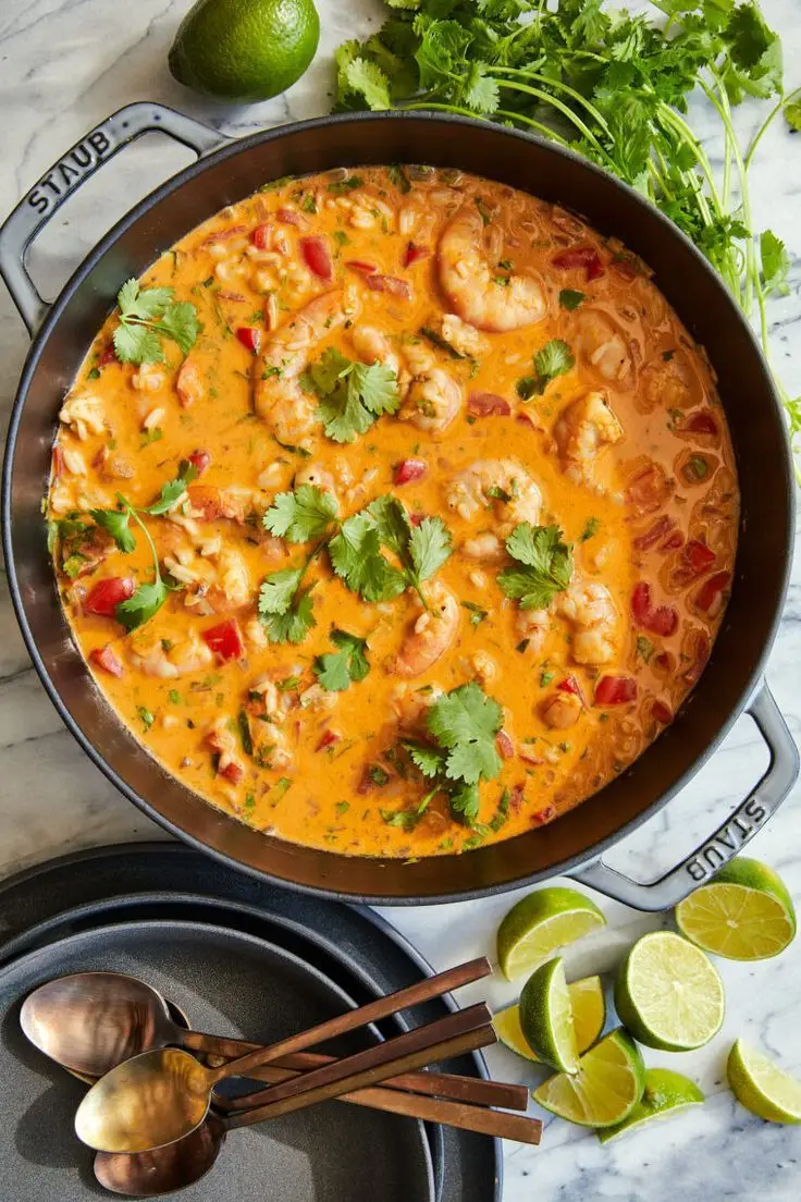 Curry de Camarones